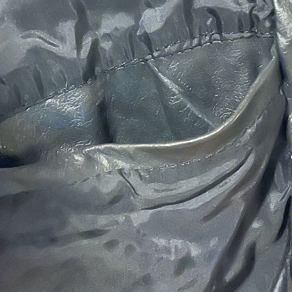 Wilsons Soft Leather Womens Cropped Moto Jacket Black Size M Biker Baddie - Picture 9 of 16